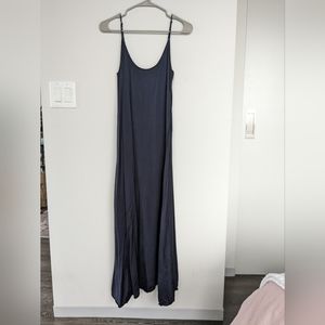 Club Monaco Navy Trapeze Maxi Dress - Size 4